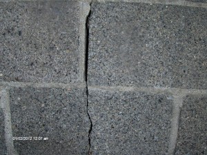 Cracked Foundation Wall